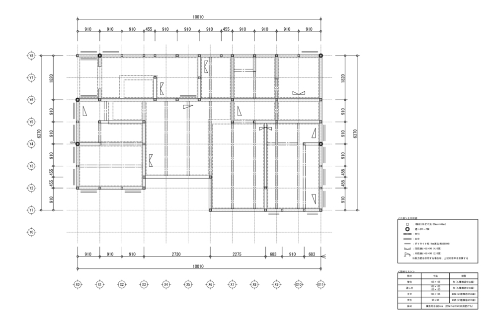 在来軸組工法 木造構造計算 木造構造設計を専門にした一級建築士事務所の K K建築設計 です